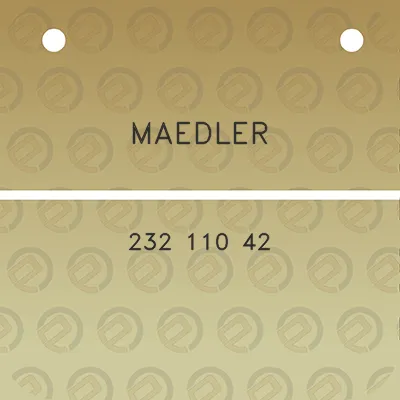 maedler-232-110-42