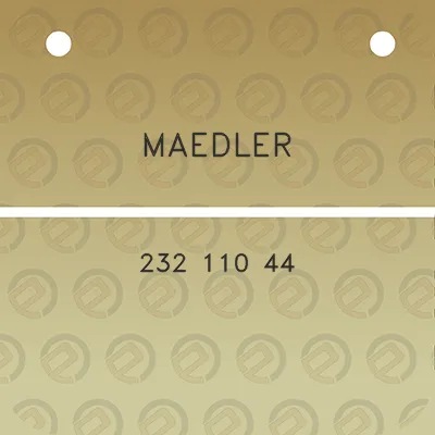 maedler-232-110-44