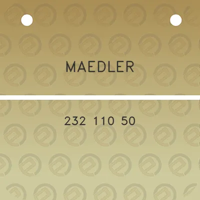 maedler-232-110-50