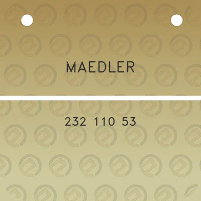 maedler-232-110-53