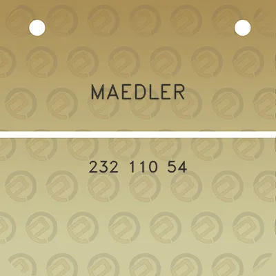 maedler-232-110-54