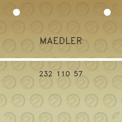 maedler-232-110-57