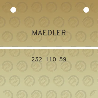 maedler-232-110-59