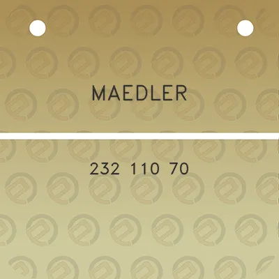 maedler-232-110-70