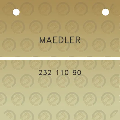 maedler-232-110-90