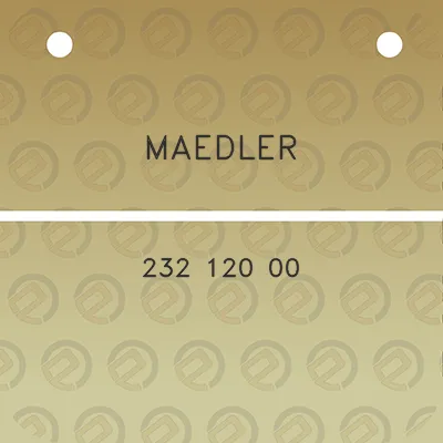 maedler-232-120-00