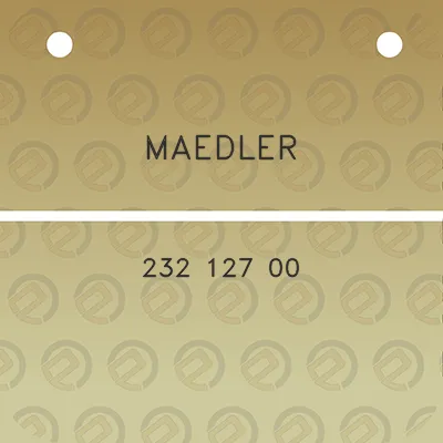 maedler-232-127-00