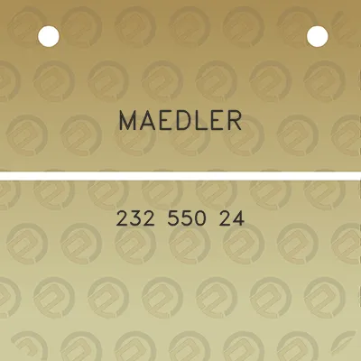 maedler-232-550-24