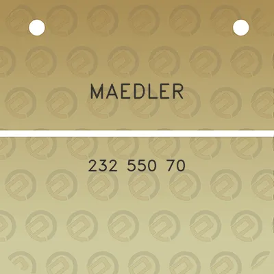 maedler-232-550-70