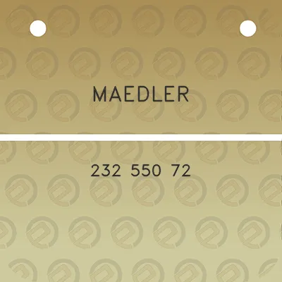 maedler-232-550-72