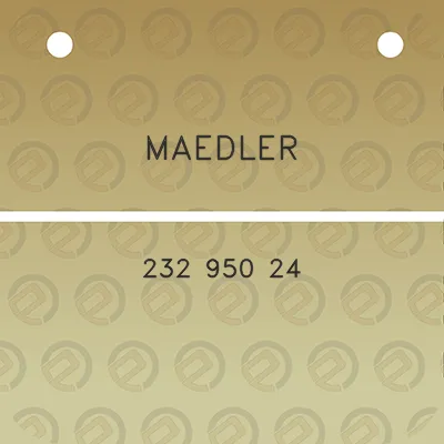 maedler-232-950-24