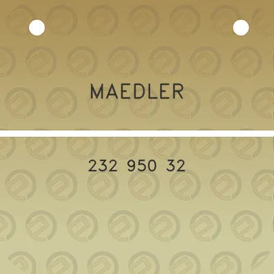 maedler-232-950-32