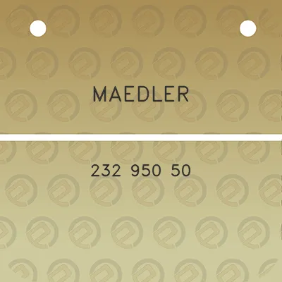 maedler-232-950-50