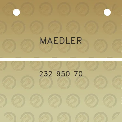 maedler-232-950-70