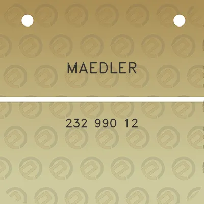 maedler-232-990-12