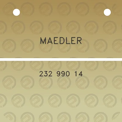 maedler-232-990-14