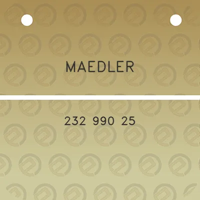maedler-232-990-25