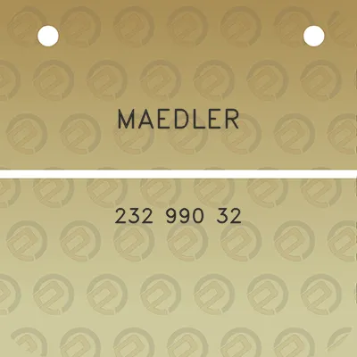 maedler-232-990-32