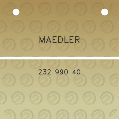 maedler-232-990-40