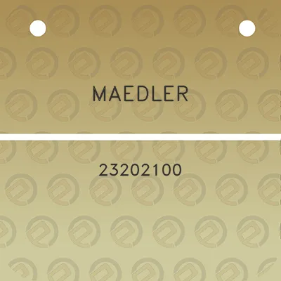 maedler-23202100