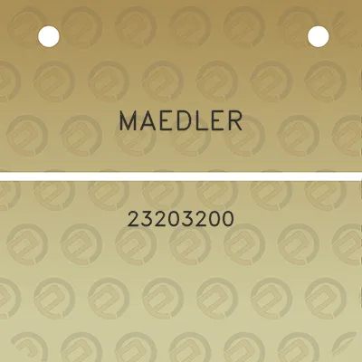 maedler-23203200