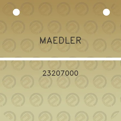 maedler-23207000