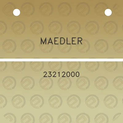 maedler-23212000