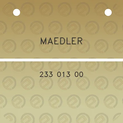 maedler-233-013-00