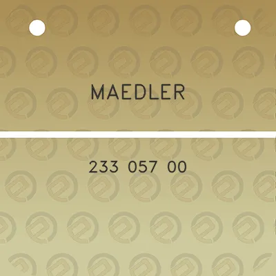 maedler-233-057-00