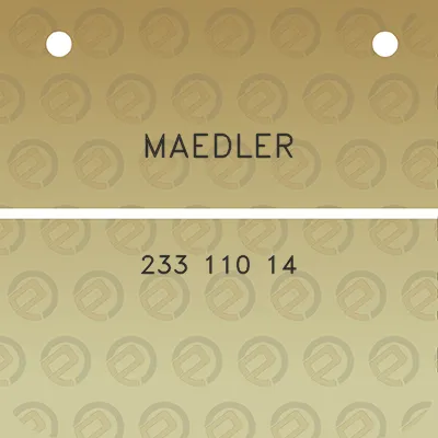 maedler-233-110-14