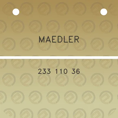 maedler-233-110-36