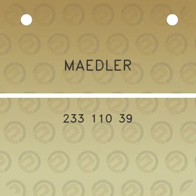 maedler-233-110-39