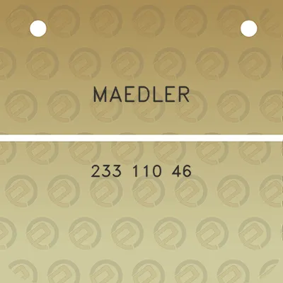 maedler-233-110-46