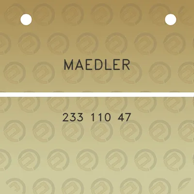 maedler-233-110-47