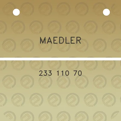 maedler-233-110-70