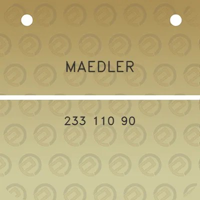 maedler-233-110-90