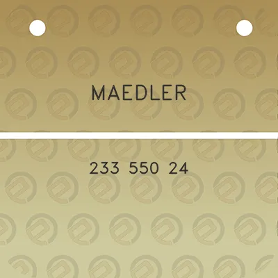 maedler-233-550-24