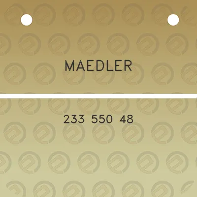 maedler-233-550-48