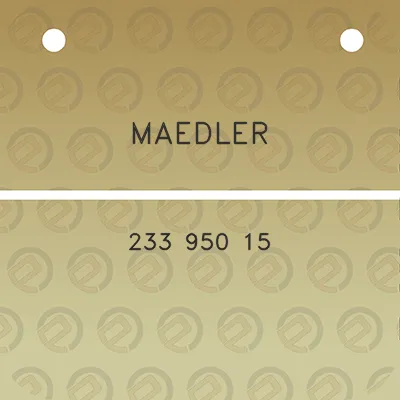 maedler-233-950-15