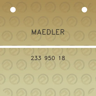 maedler-233-950-18