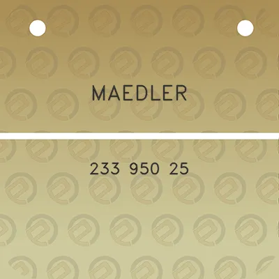 maedler-233-950-25