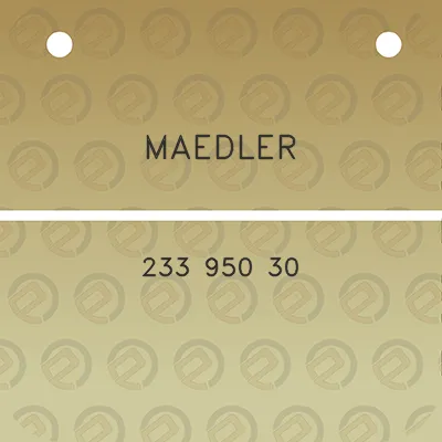 maedler-233-950-30