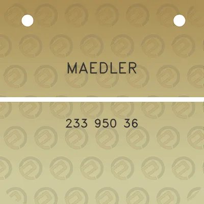 maedler-233-950-36