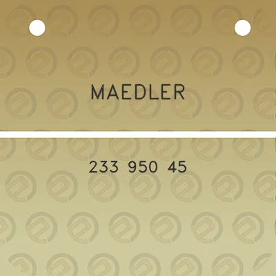 maedler-233-950-45