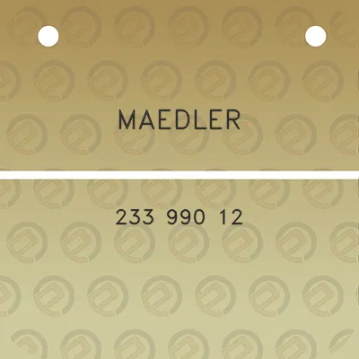 maedler-233-990-12