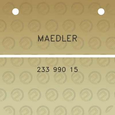 maedler-233-990-15