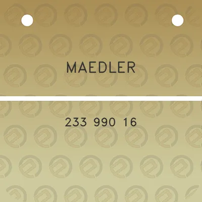 maedler-233-990-16