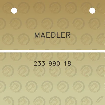 maedler-233-990-18