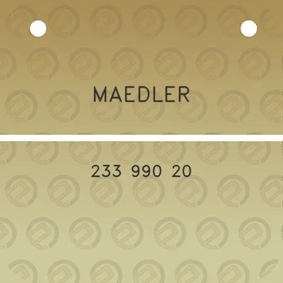 maedler-233-990-20