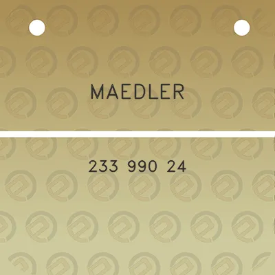 maedler-233-990-24